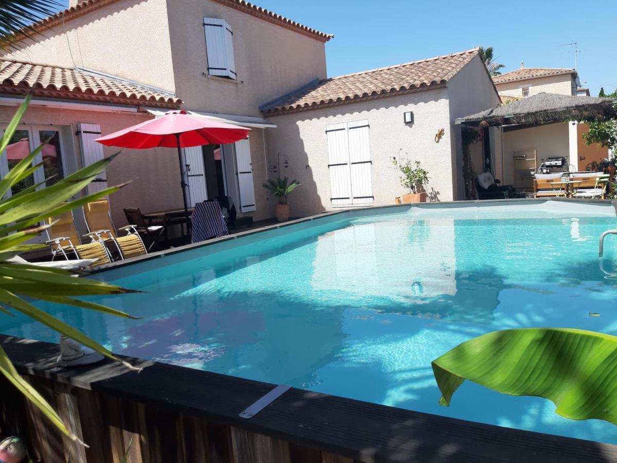 Chambres Calmes Dans Villa Perols Pret Parc Expo Arena 1Km Aeroport 3Km Gare Tgv 4Km Plages 5Km Carnon Palavas Exteriör bild